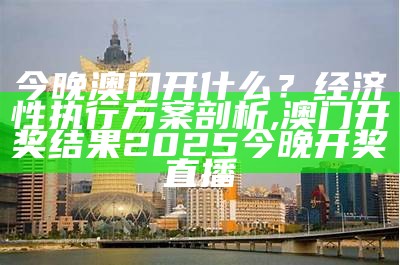 今晚澳门开什么？经济性执行方案剖析 ,澳门开奖结果2025今晚开奖直播