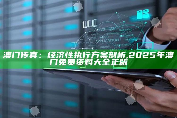 澳门传真：经济性执行方案剖析 ,2025年澳门免费资料大全正版