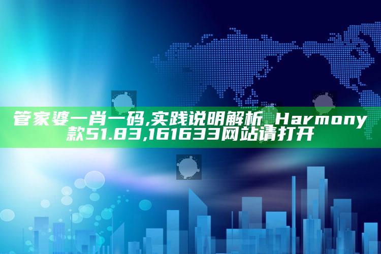 管家婆一肖一码,实践说明解析_Harmony款51.83 ,161633网站请打开